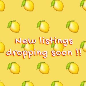 New listings!!💛🌻🌼🍋